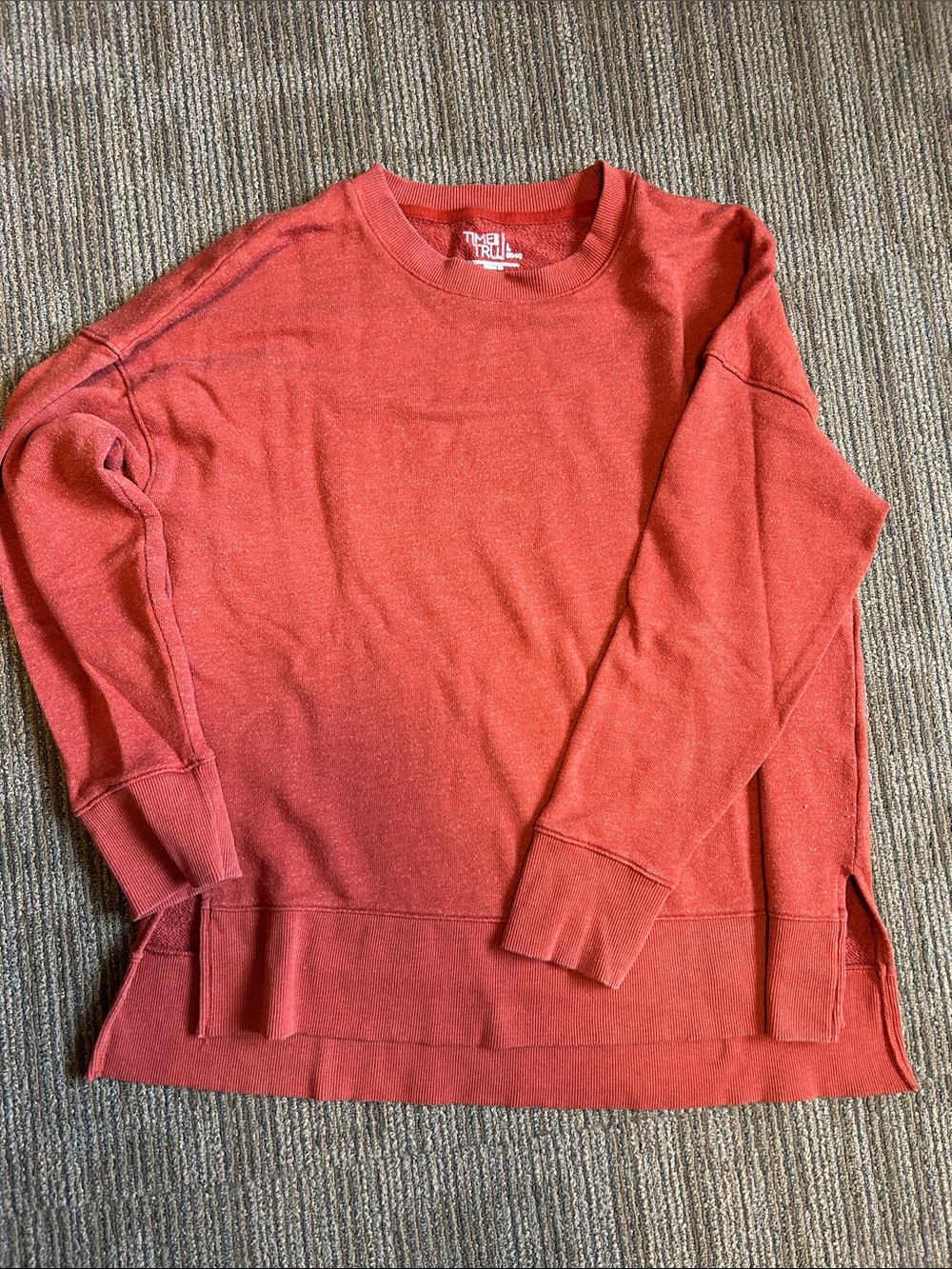 Women’s Burnt Orange Crewneck Sweater - Timeless Casual Pullover